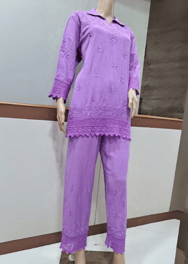 Stylish Co-Ord Set: Kurti with Pant Set - Image 3
