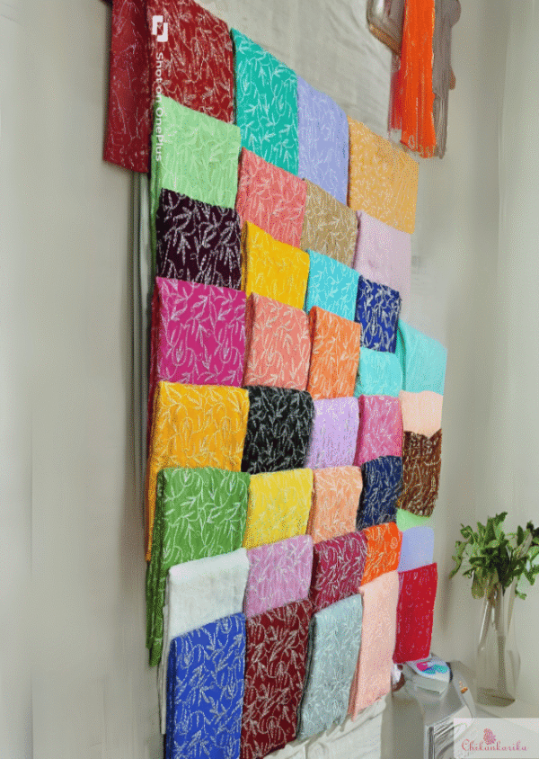 Traditional Tepchi Saree with Hand Embroidery
