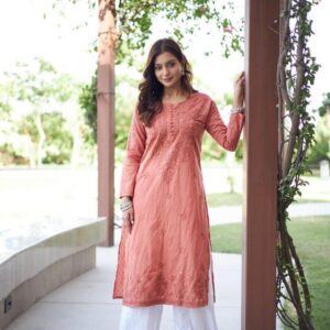 Premium Mulmul Kurti Fabric for Summer Wear
